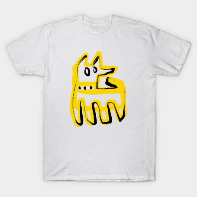 dog T-Shirt by Angel Rivas